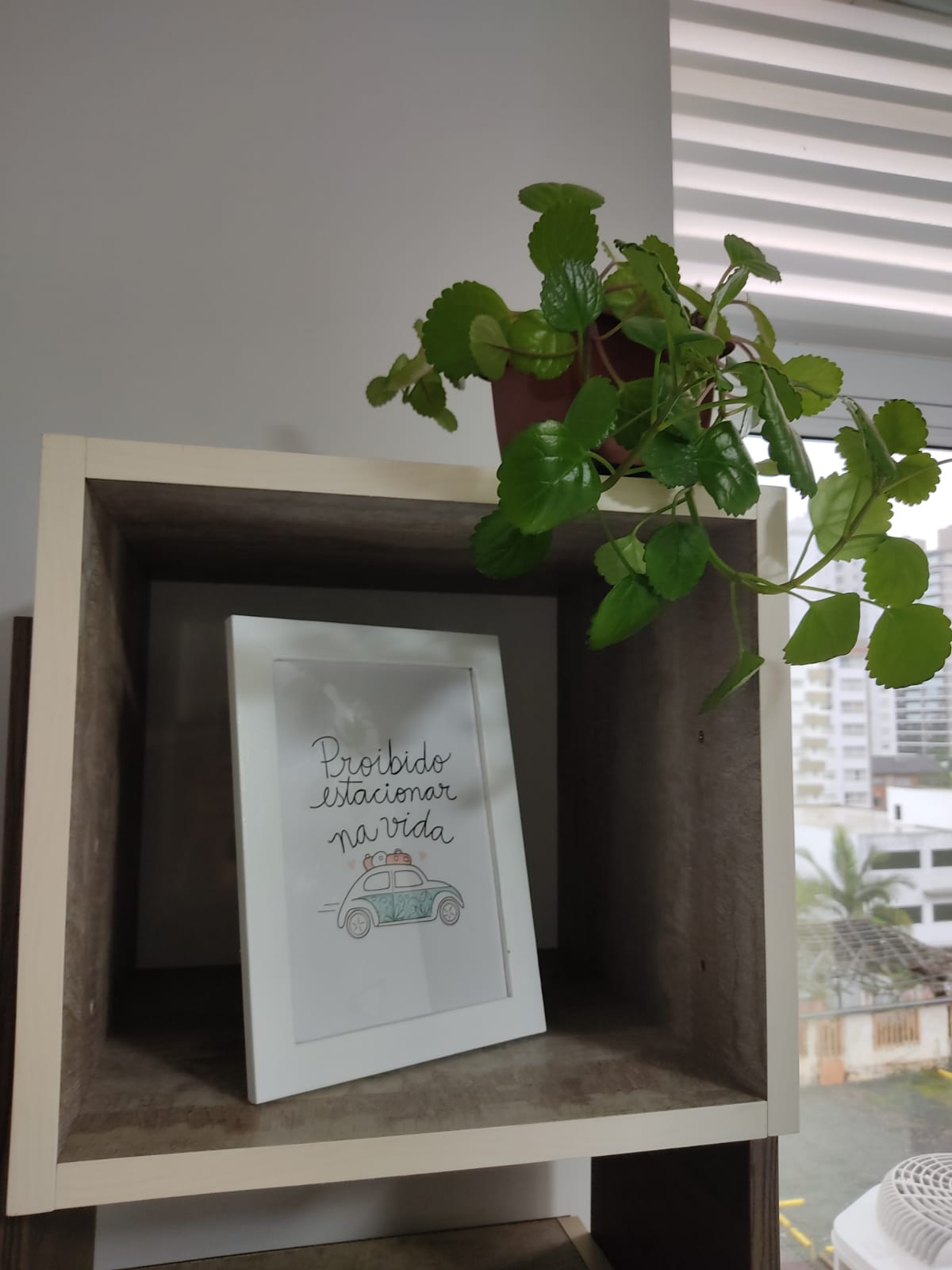 Detalhe decorativo do consultório